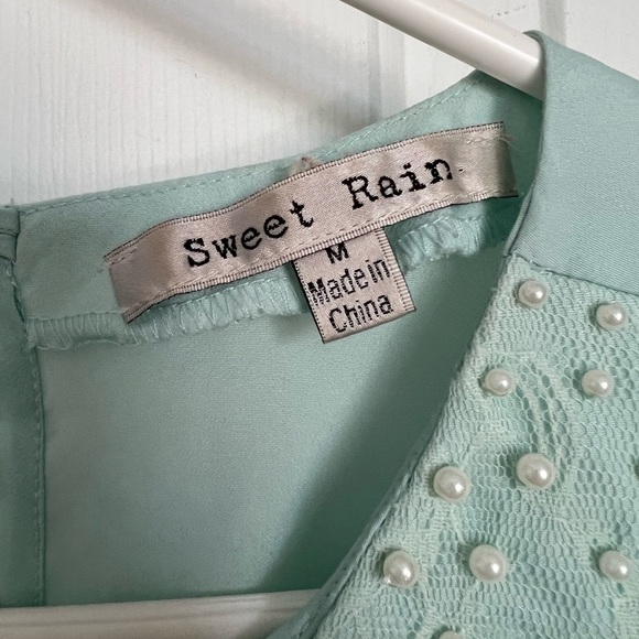 ☀️ Mint pearl feminine top - Picture 6 of 11